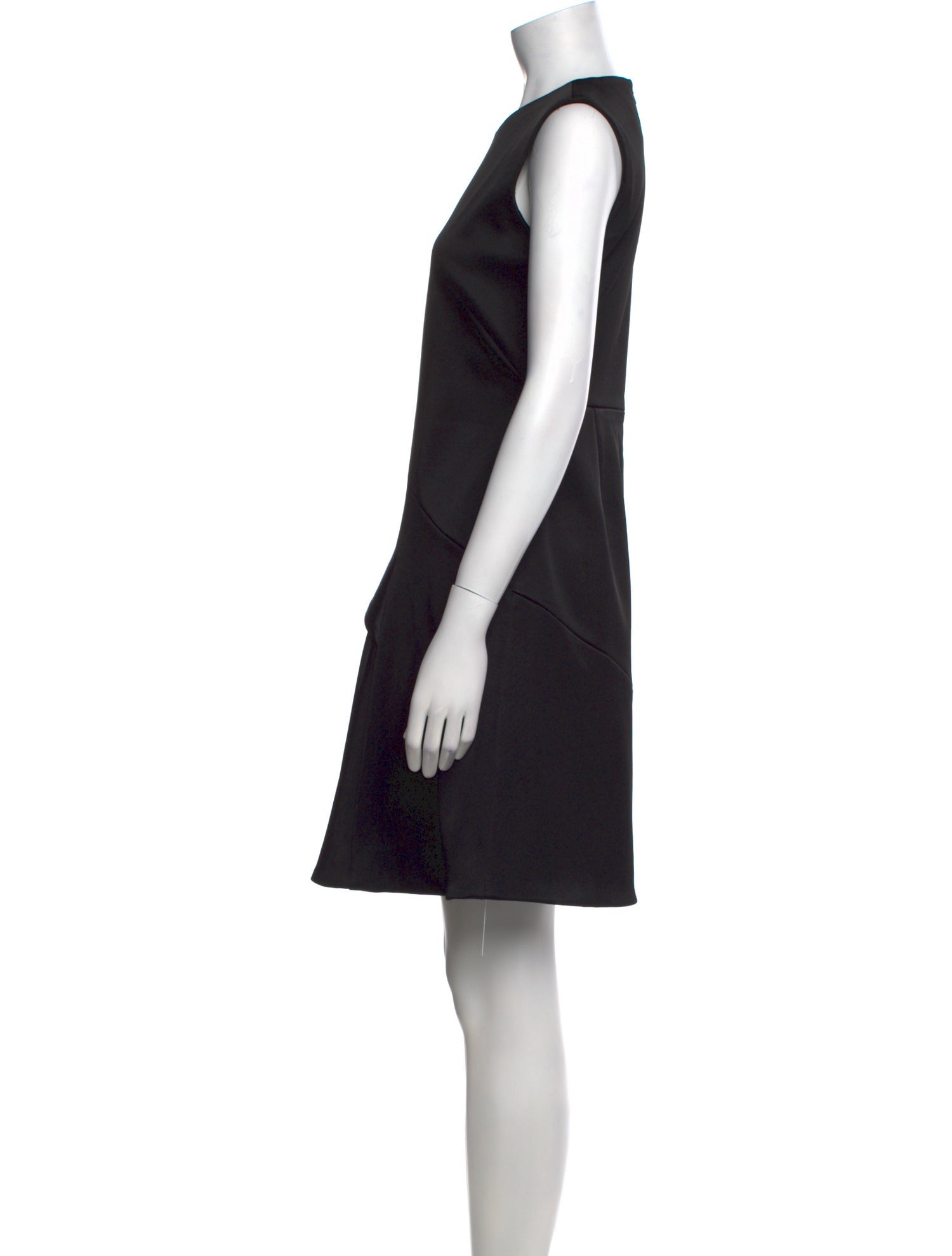 J. Mendel Crew Neck Mini Dress