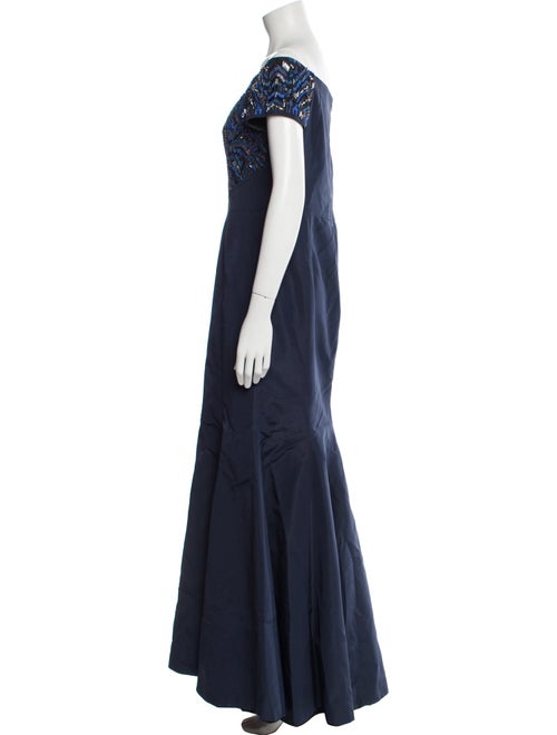 J. Mendel Silk Long Dress