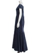J. Mendel Silk Long Dress