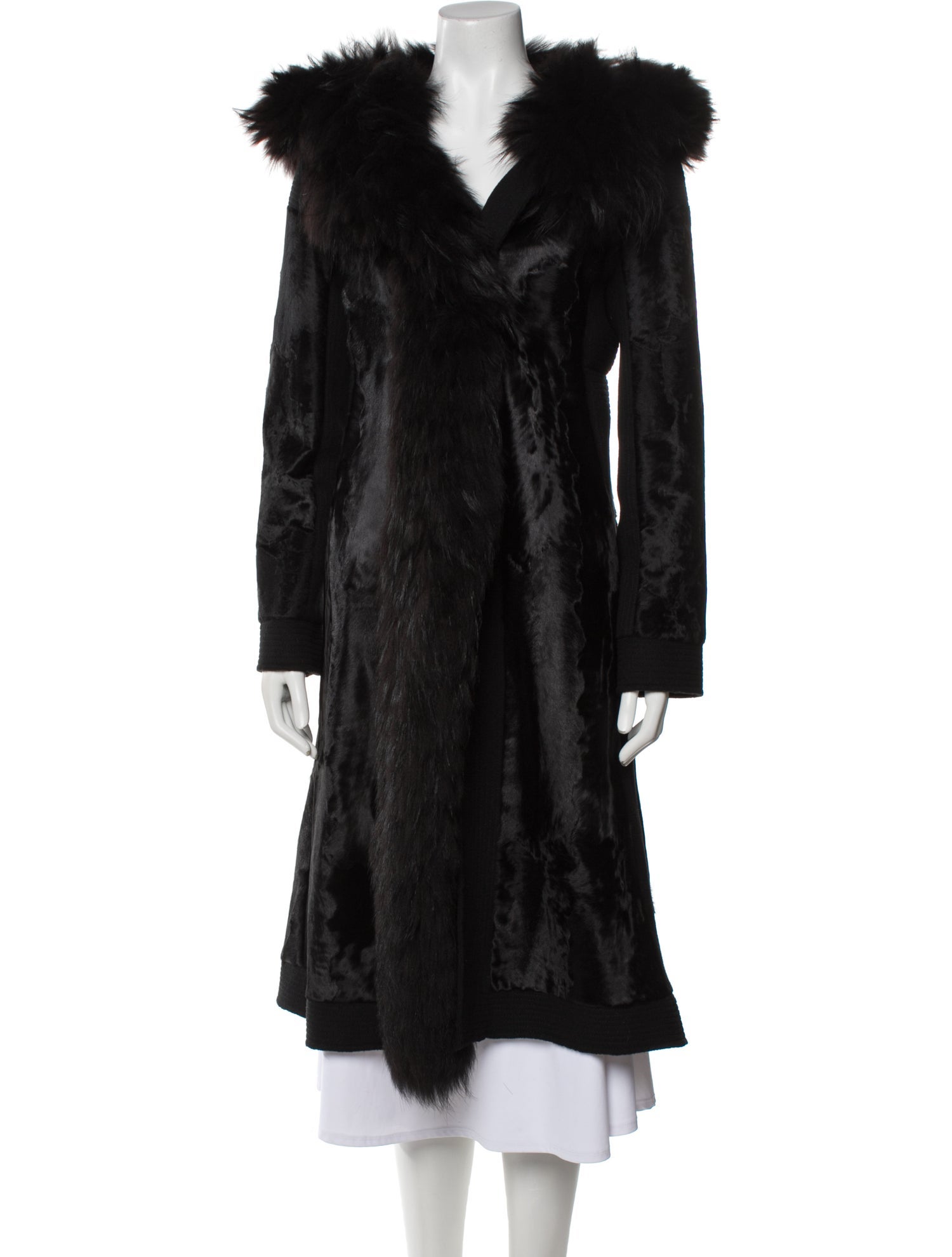 J. Mendel Faux Fur Coat