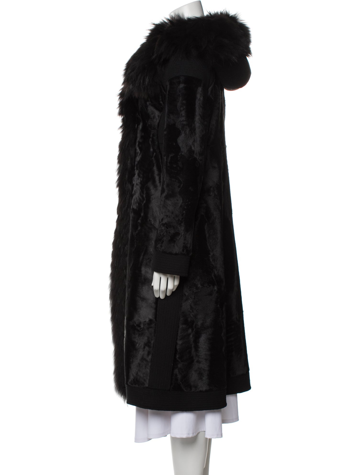 J. Mendel Faux Fur Coat