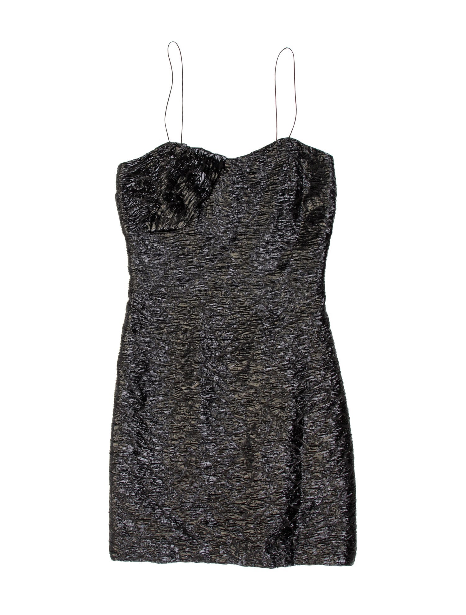 J. Mendel Square Neckline Mini Dress
