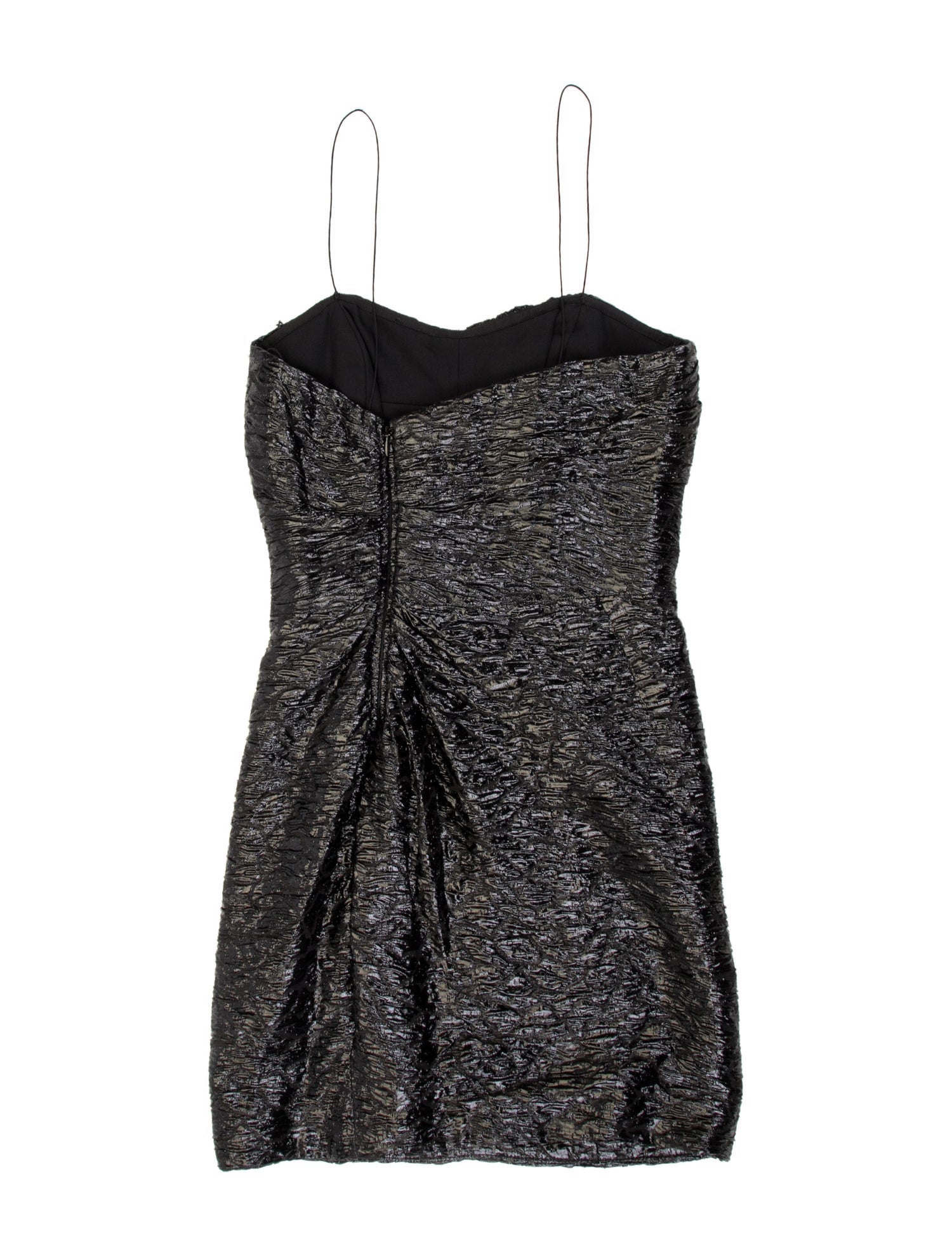 J. Mendel Square Neckline Mini Dress