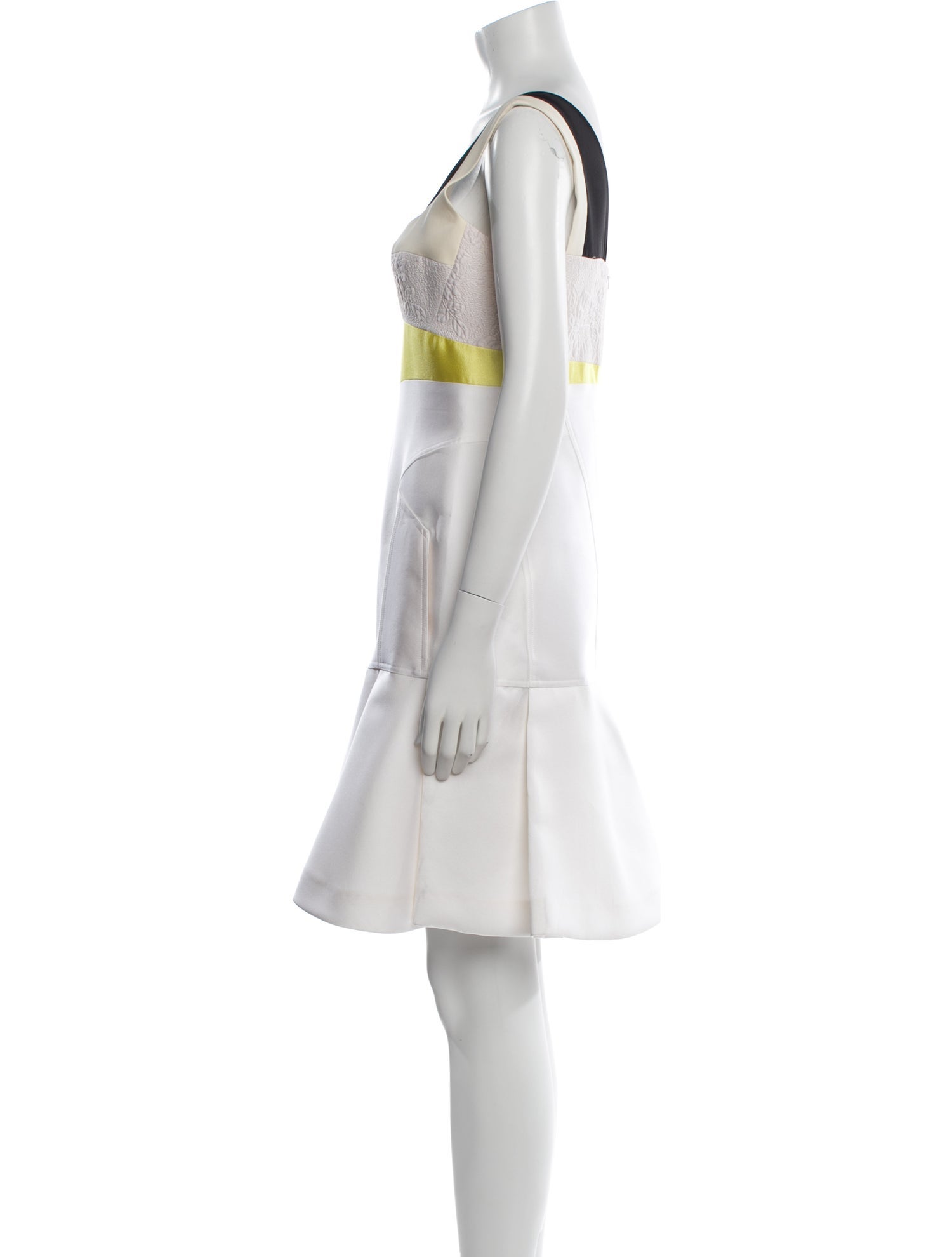 J. Mendel Wool Knee-Length Dress