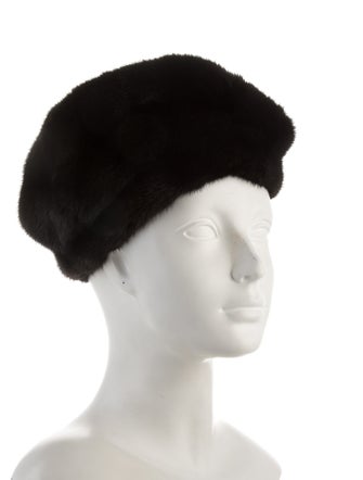 J. Mendel Fur Beanie