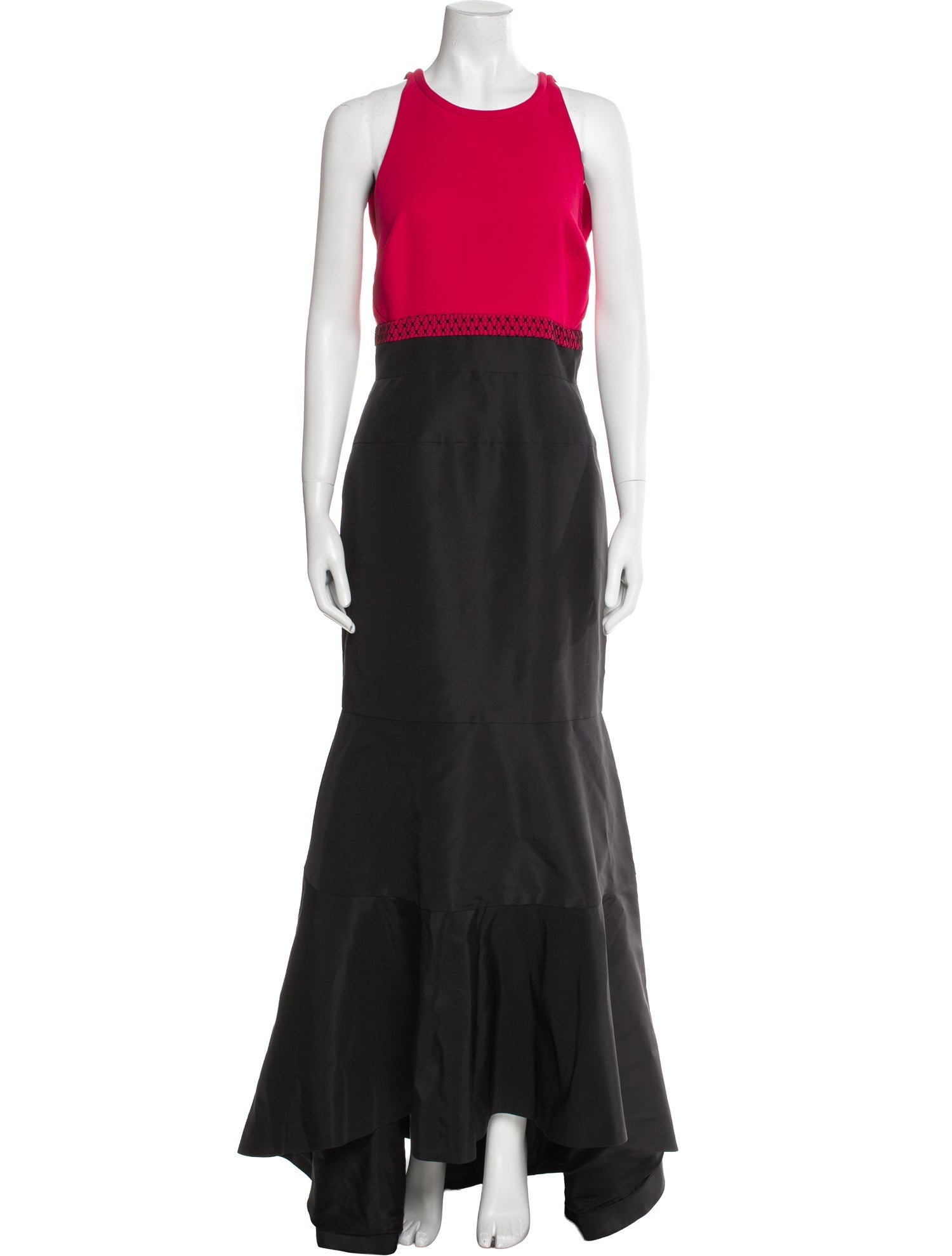 J. Mendel Silk Long Dress