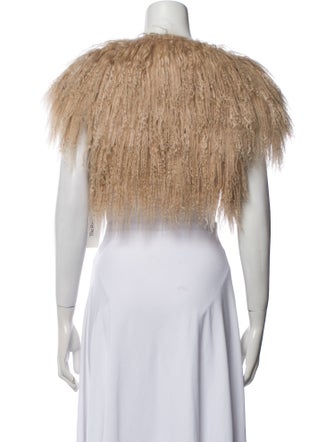 J. Mendel Shearling Bolero