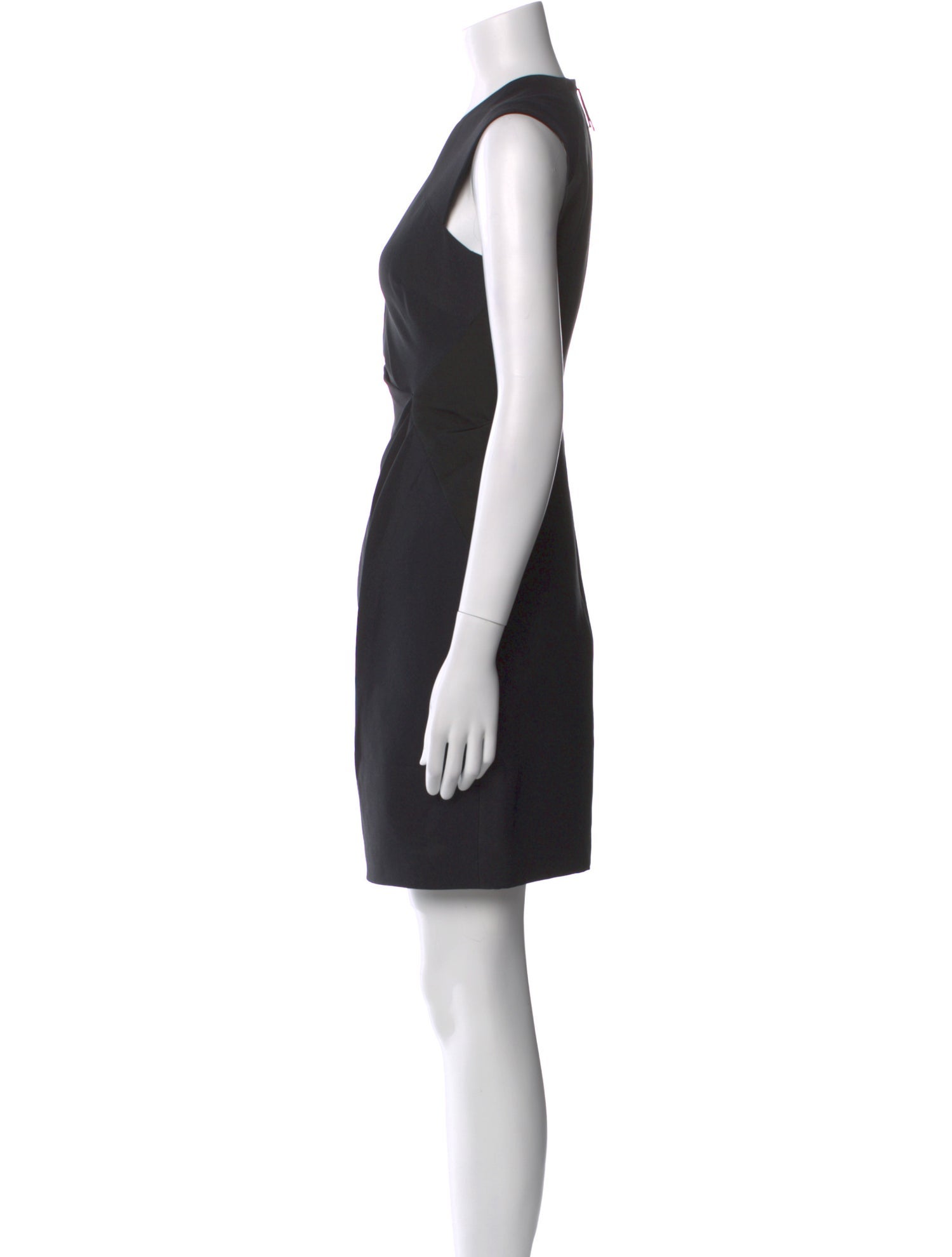 J. Mendel V-Neck Mini Dress