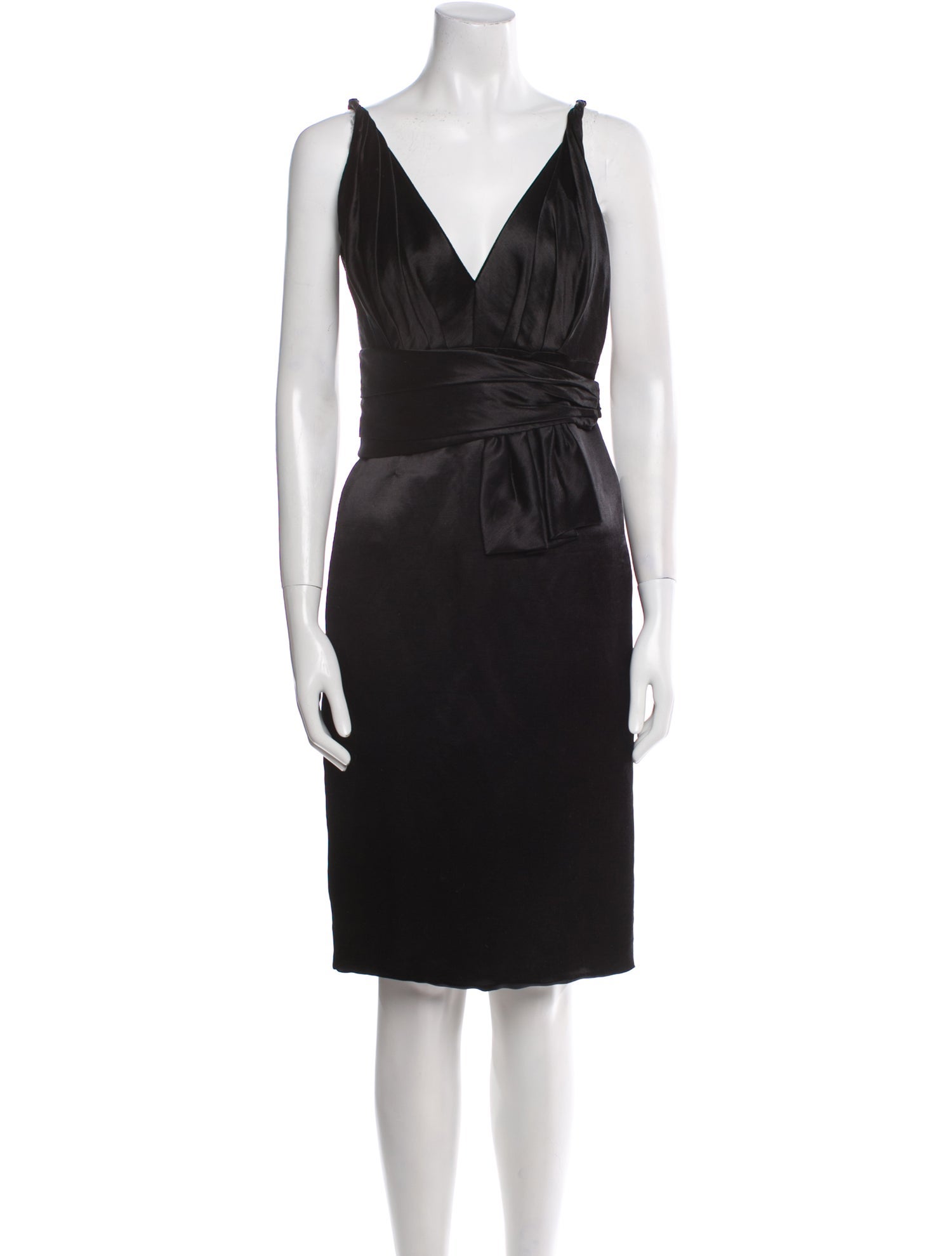 J. Mendel Silk Knee-Length Dress