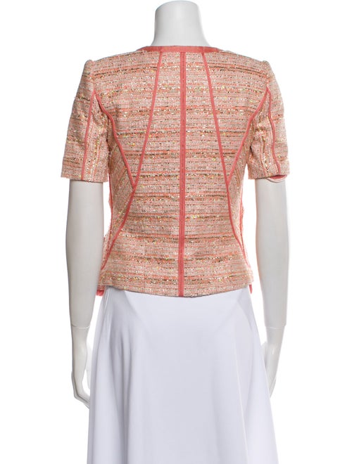 J. Mendel Floral Print Evening Jacket