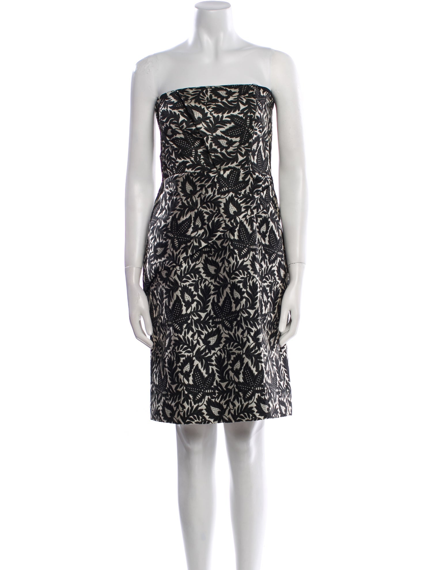 J. Mendel Printed Mini Dress