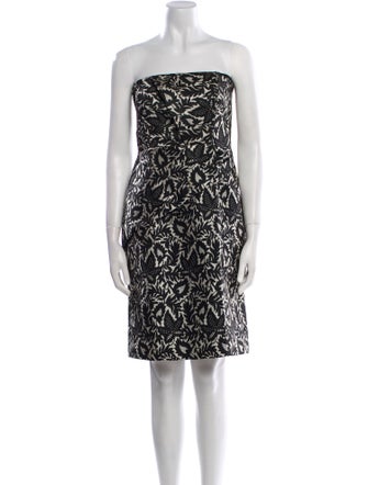 J. Mendel Printed Mini Dress