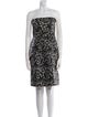 J. Mendel Printed Mini Dress