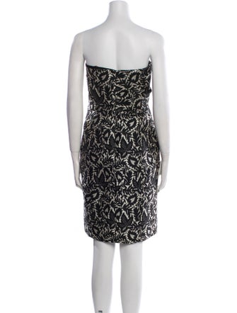 J. Mendel Printed Mini Dress