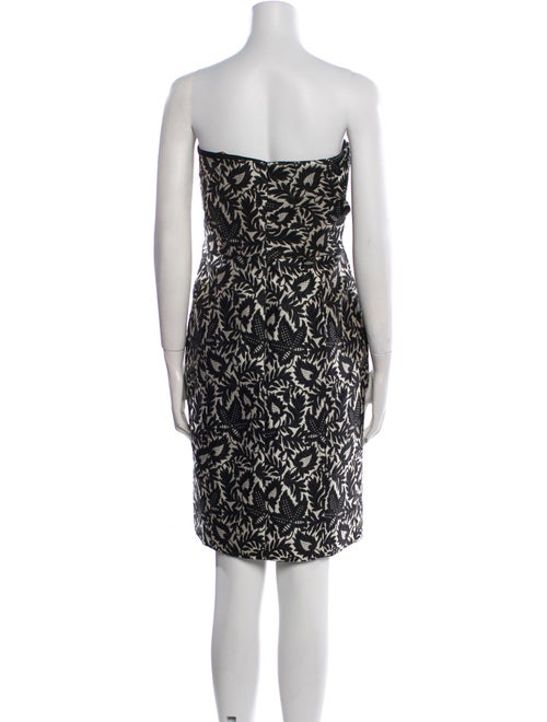 J. Mendel Printed Mini Dress