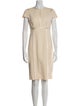 J. Mendel Wool Knee-Length Dress