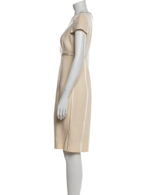 J. Mendel Wool Knee-Length Dress