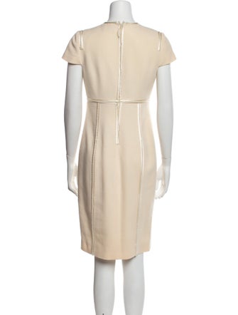 J. Mendel Wool Knee-Length Dress