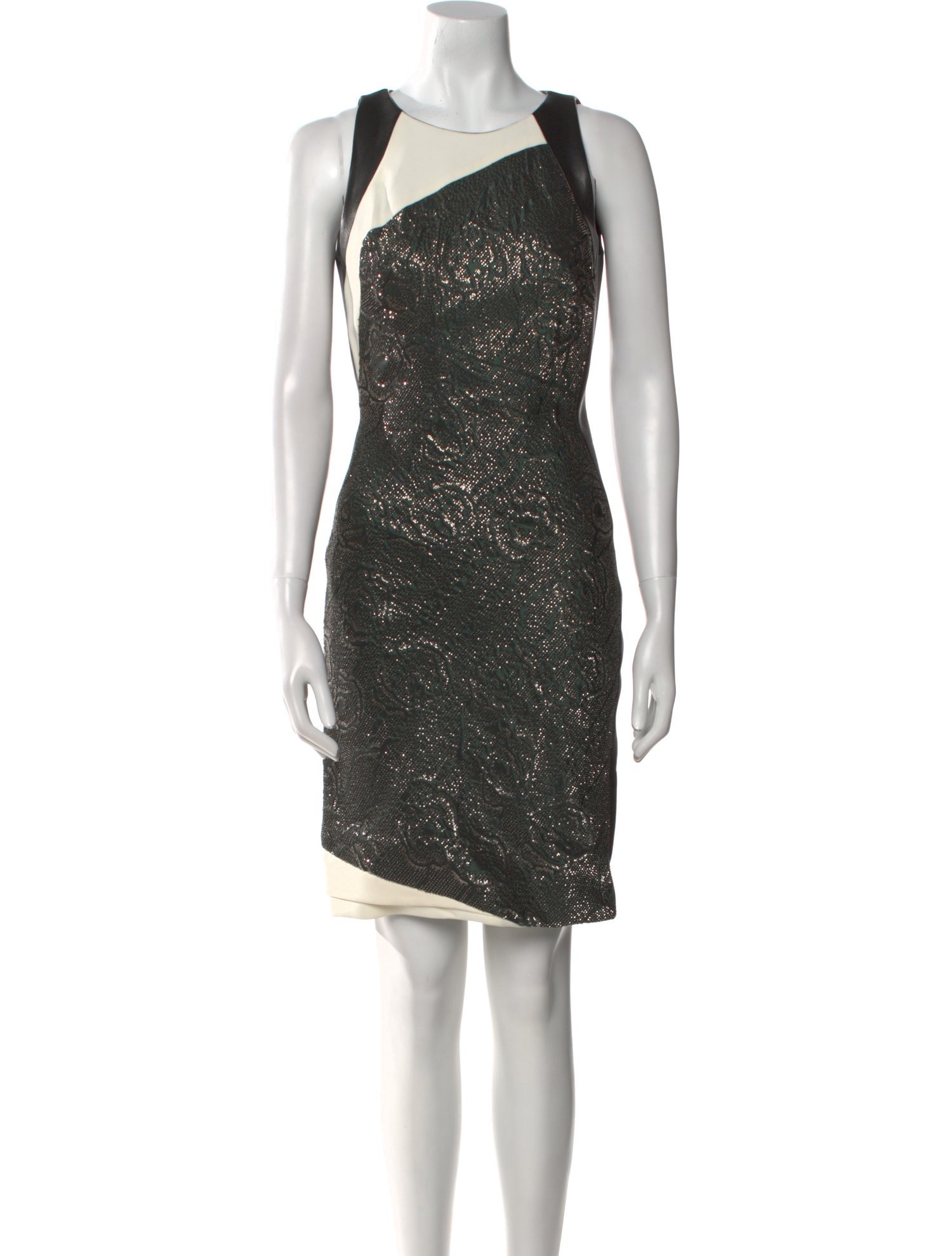 J. Mendel Silk Knee-Length Dress