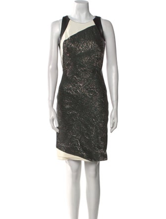 J. Mendel Silk Knee-Length Dress