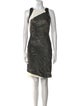 J. Mendel Silk Knee-Length Dress