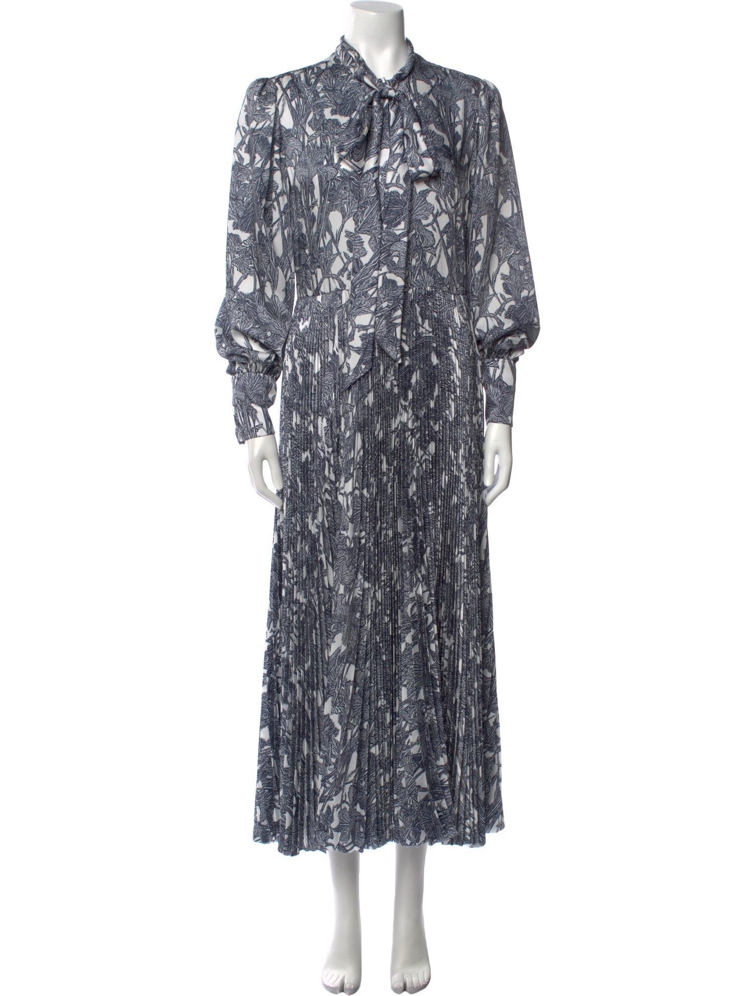 J. Mendel Printed Long Dress