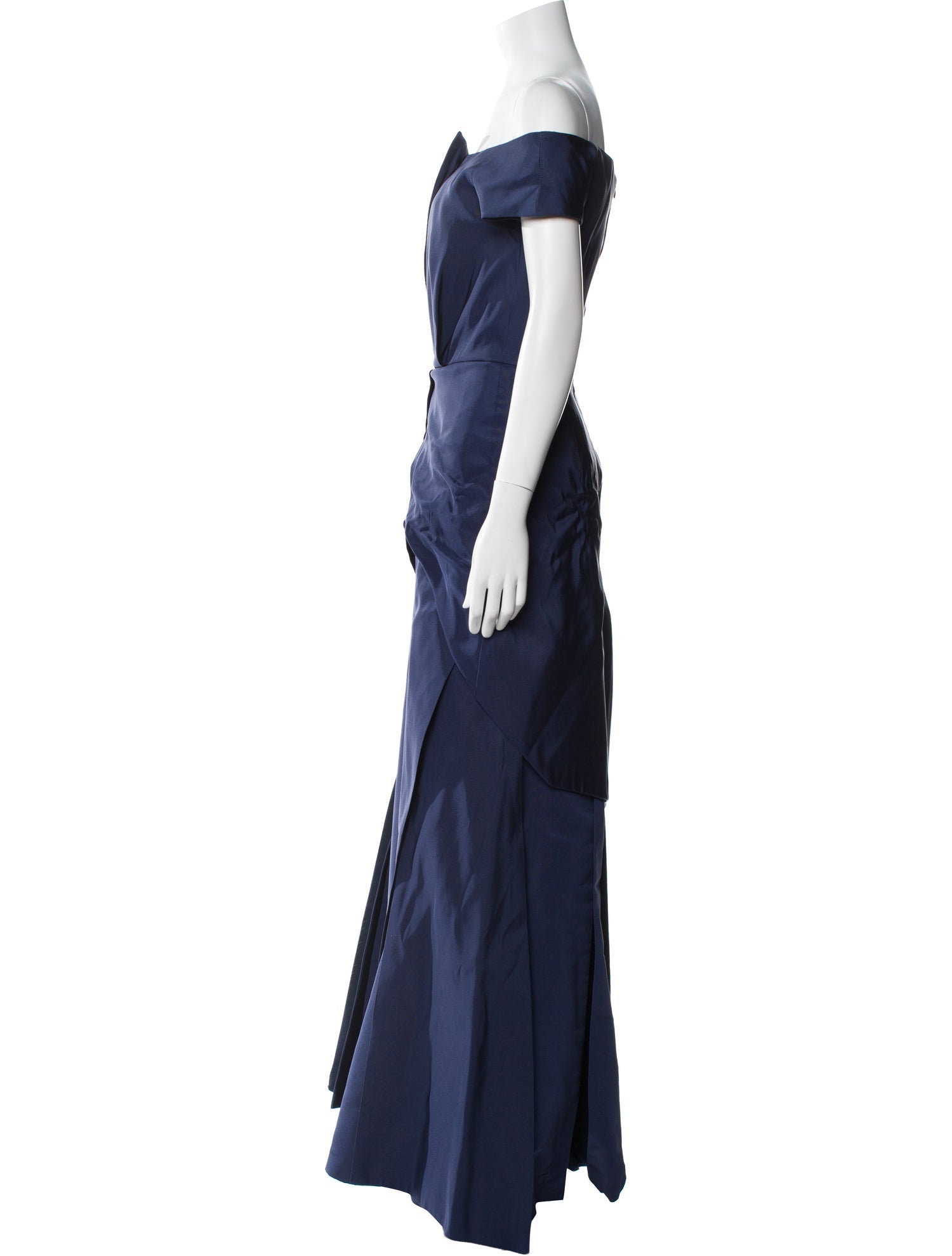 J. Mendel Silk Long Dress