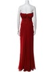 J. Mendel Silk Long Dress