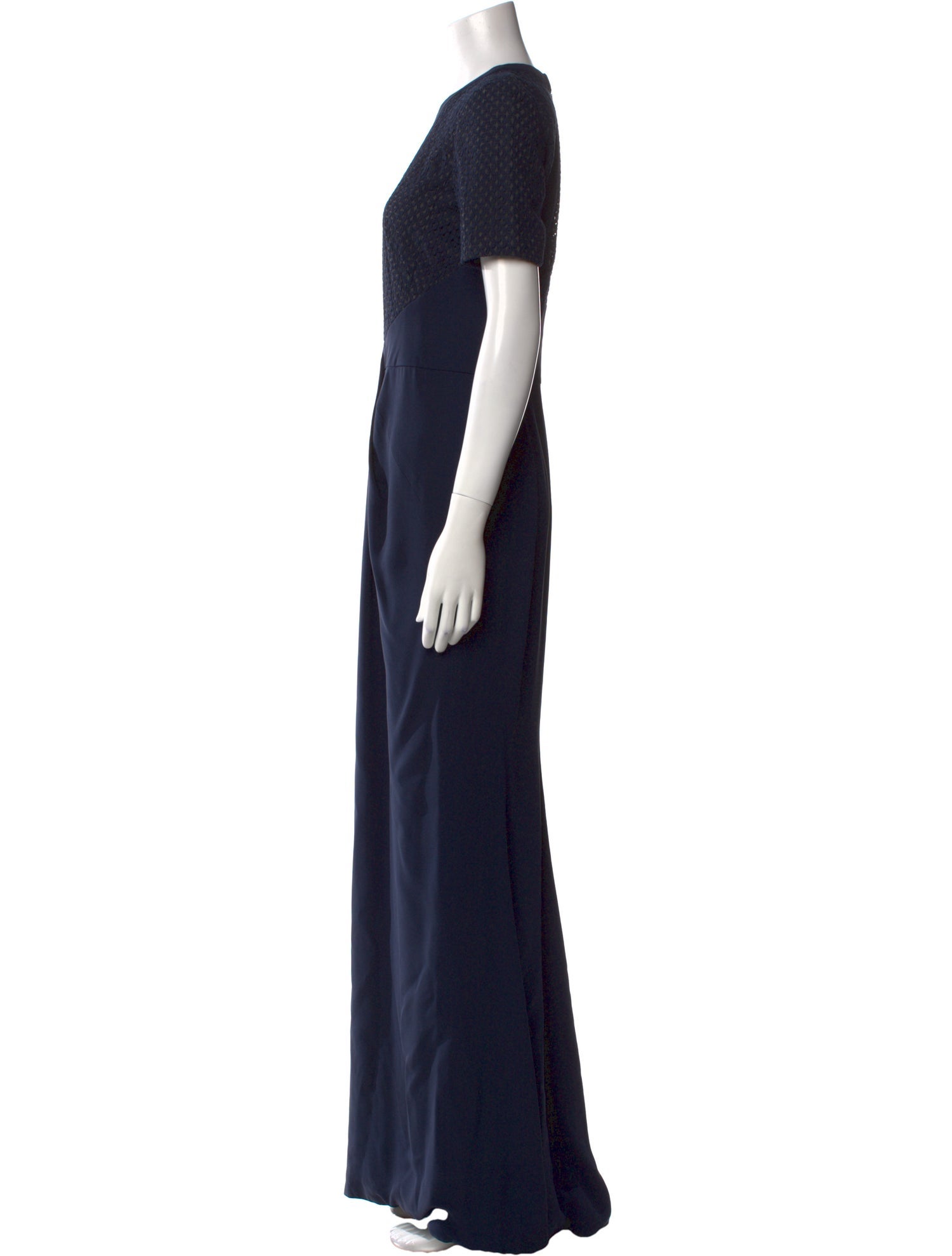 J. Mendel Silk Long Dress