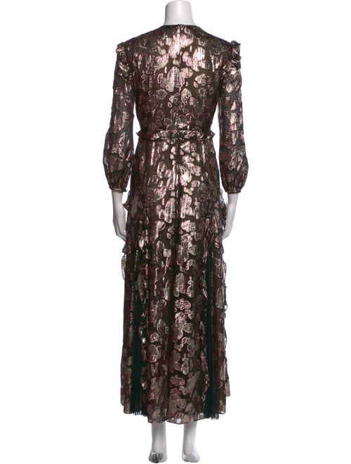 J. Mendel Silk Long Dress