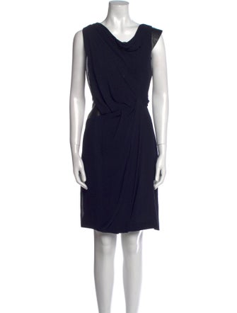 J. Mendel Silk Knee-Length Dress