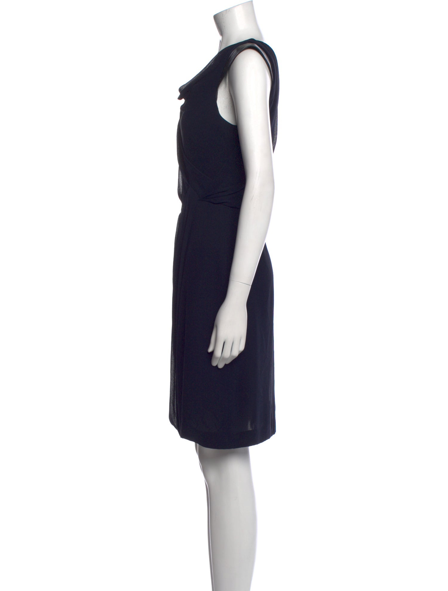 J. Mendel Silk Knee-Length Dress