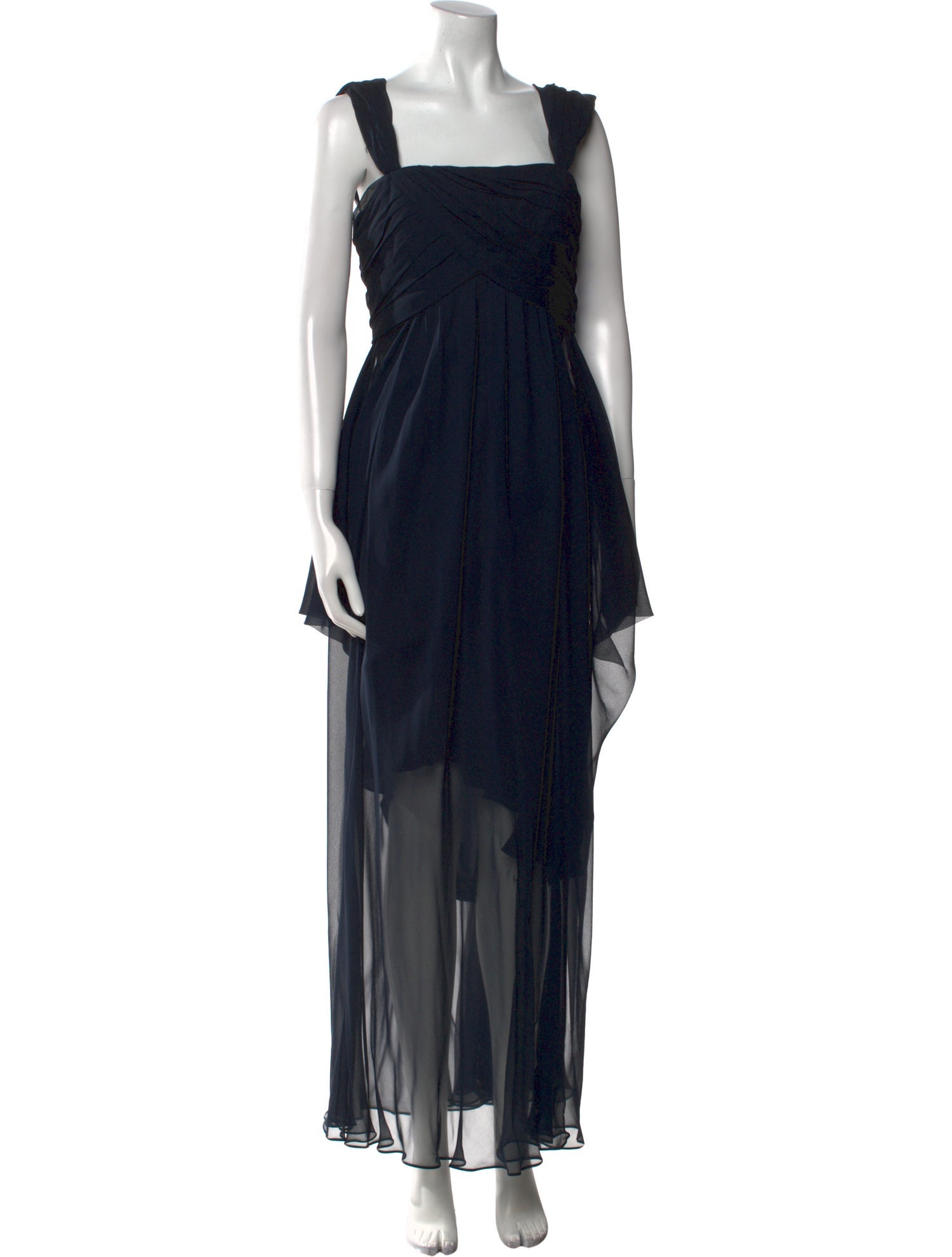 J. Mendel Silk Long Dress