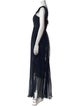 J. Mendel Silk Long Dress