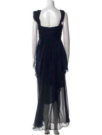 J. Mendel Silk Long Dress
