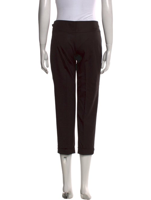 J. Mendel Virgin Wool Straight Leg Pants