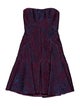 J. Mendel Strapless Mini Dress