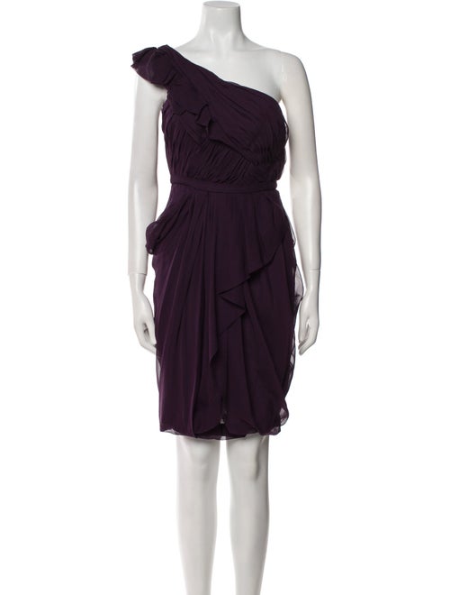 J. Mendel Silk Mini Dress