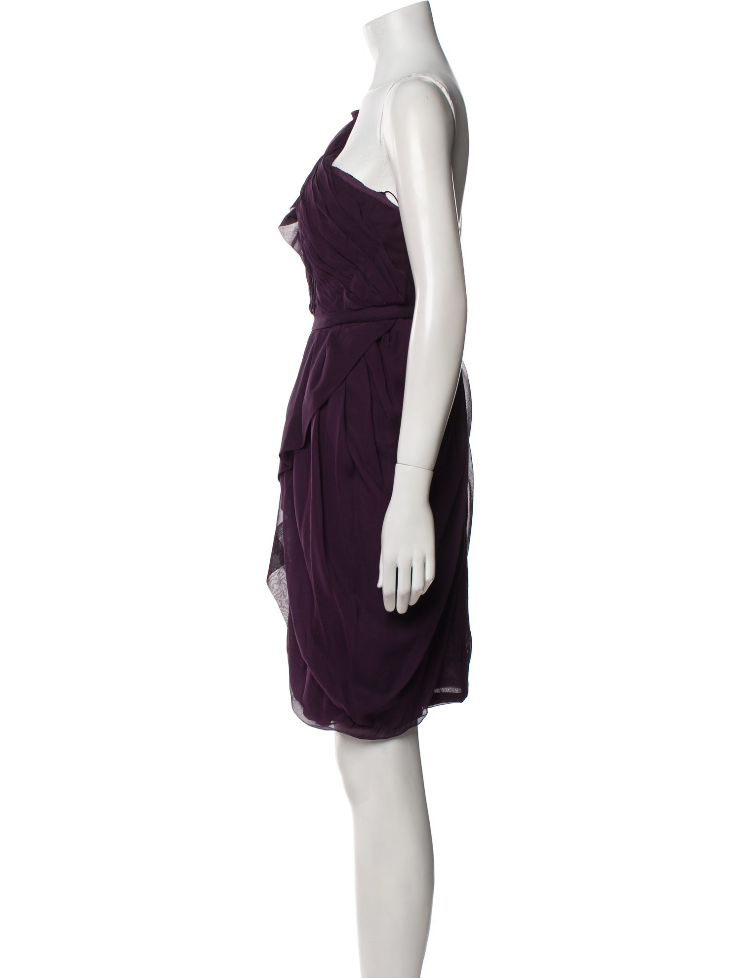 J. Mendel Silk Mini Dress