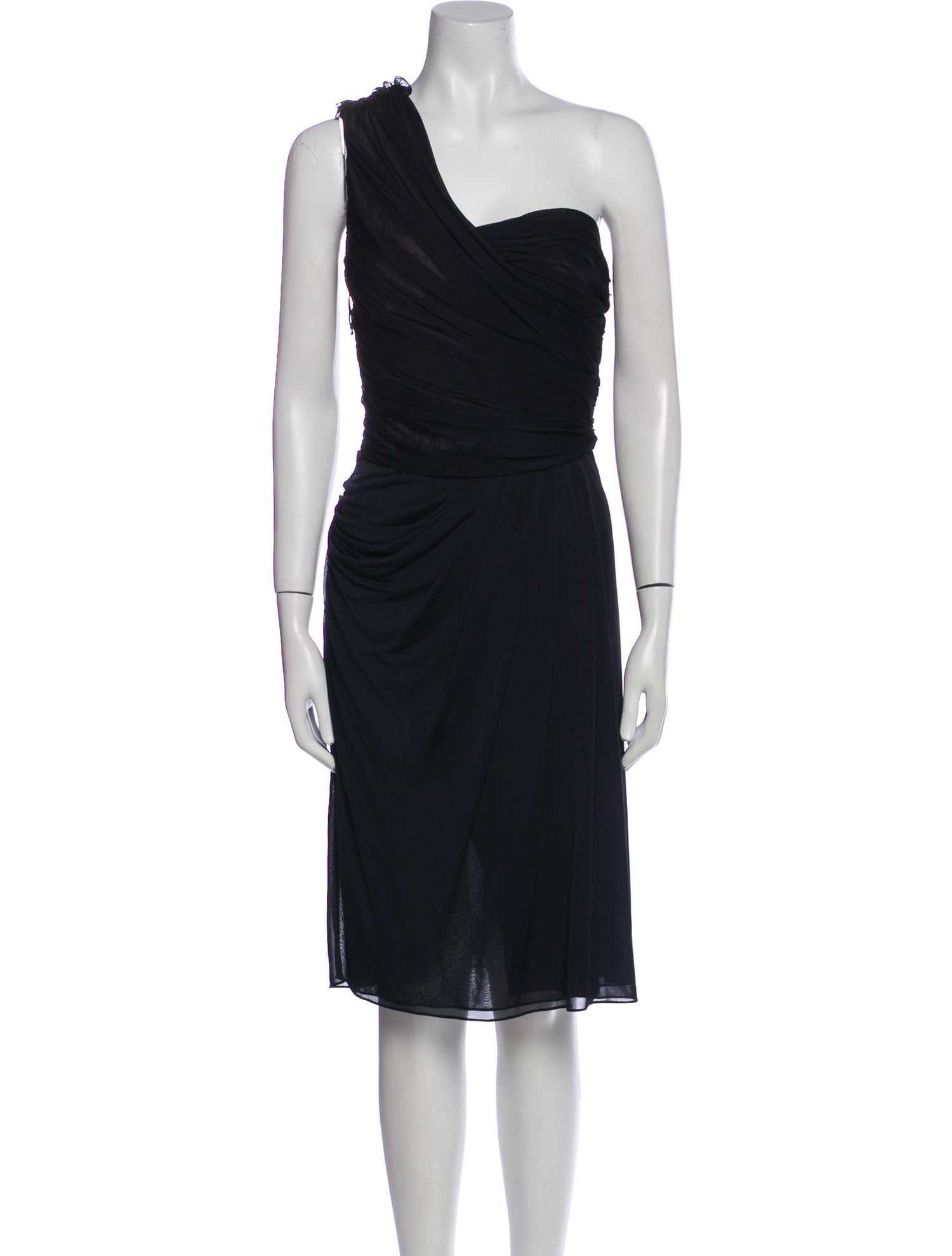 J. Mendel Silk Midi Length Dress