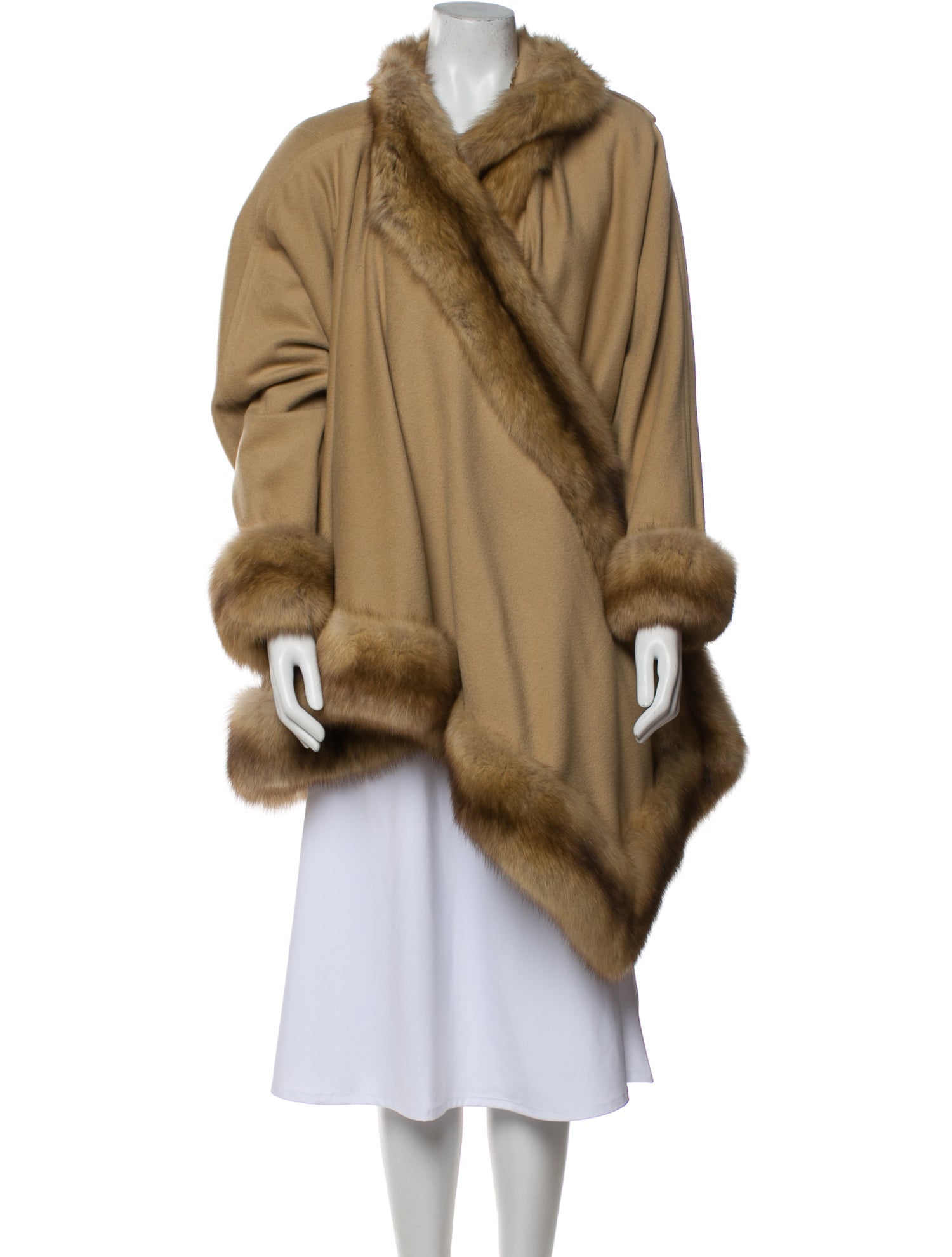 J. Mendel Faux Fur Coat