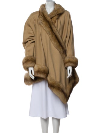 J. Mendel Faux Fur Coat