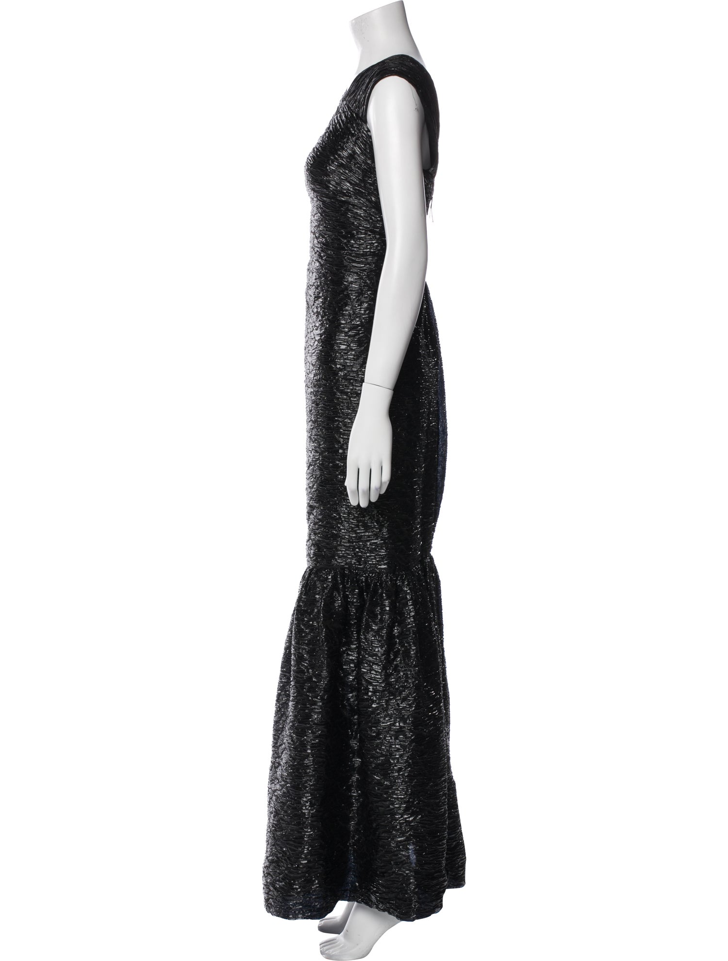 J. Mendel Silk Long Dress