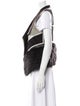 J. Mendel Striped Fur Jacket