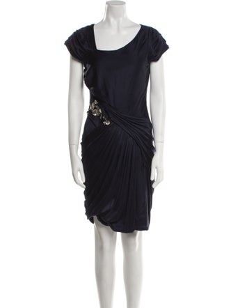 J. Mendel Silk Mini Dress
