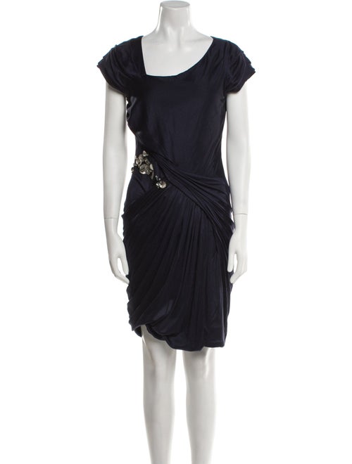 J. Mendel Silk Mini Dress