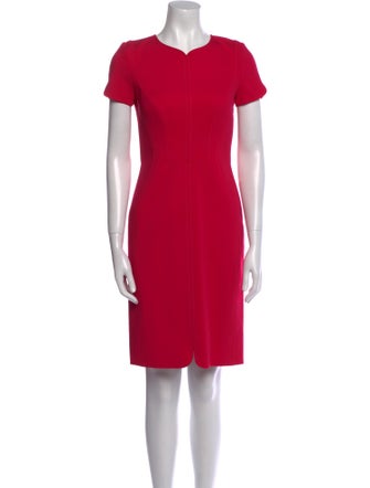 J. Mendel Silk Knee-Length Dress