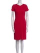 J. Mendel Silk Knee-Length Dress
