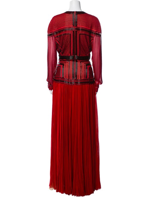 J. Mendel Silk Long Dress