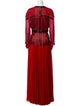 J. Mendel Silk Long Dress